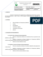 POP - At.003 - Controle de Temperatura de Equipamentos e Ambiente