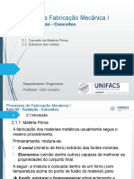 0.0 PFM 1 - Fundição - Conceitos