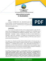 Resoluciones de Alcaldía Obra Grande (Liquidaciones)