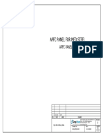 APFC Panel Drawing for Med Steel Plant