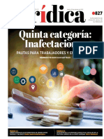 Quinta Categoria Inafectacion