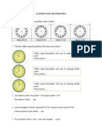 Latihan Soal Matematika