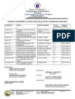 SLAC Plan For Calendar Year 2022