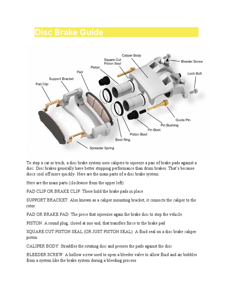 (MEP) (Automotive) Yourbrake - Com, Brake Guide | PDF | Transport ...