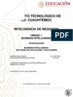 Business Intelligence Investigación U1