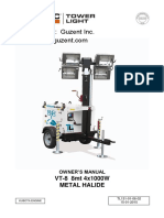 VT8 Instructional Manual & Parts Manual For Customer