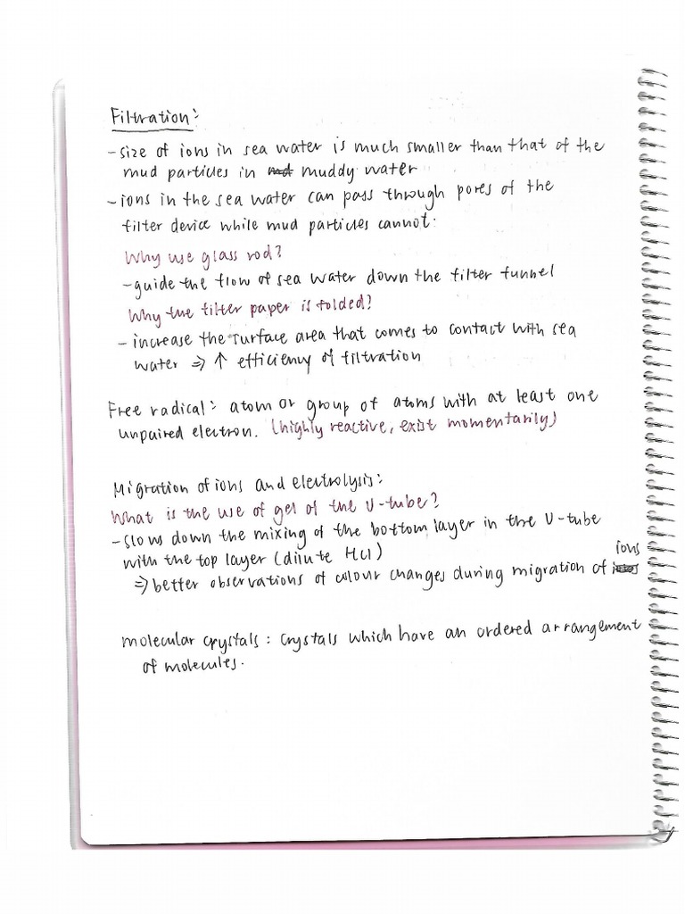 Afterschool DSE Chem Notes (Poor) | PDF