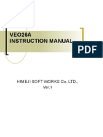 VE026 MECHANICAL MANUAL en