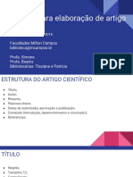 Manual ABNT Artigo Científico