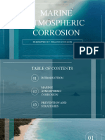 Marine Atmospheric Corrosion