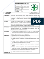 SOP Penerapan PPI Di Pelayanan KIA-KB