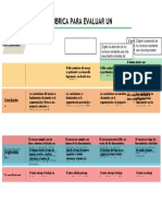 Rubricas para Evaluar