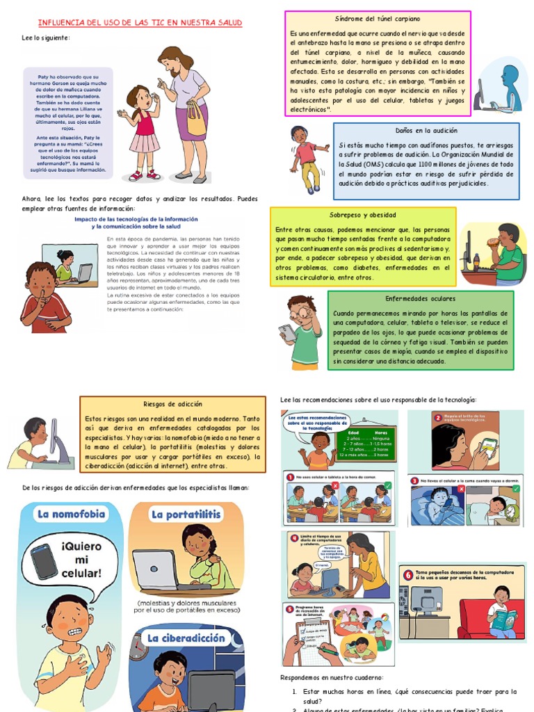 Impacto de las TIC en la Salud | PDF | Obesidad | Escuchando