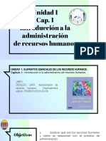 Tema 1 Cap 1 Introducción A La Administración de Recursos Humanos