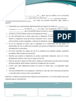 Odontopediatría - Consentimiento Informado