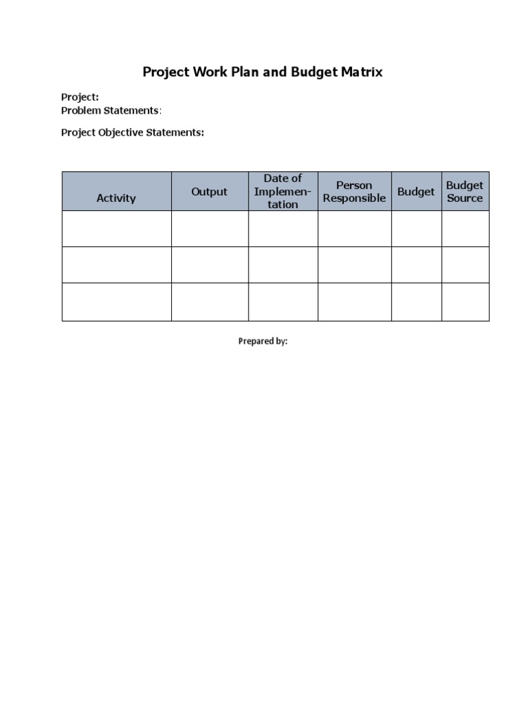 project-work-plan-and-budget-matrix-pdf