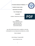 Investigación Agresion y Confinamiento