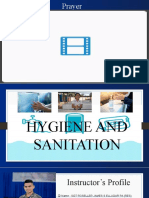 Hygeine and Sanitation