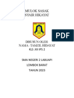 MULOK SASAK Tamzil Hidayat