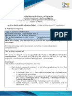 Activity Guide and Evaluation Rubric - Stage 4 Understand IT Negotiations