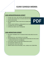 Cara mengoperasikan dan mematikan genset