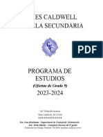 Spanish Copy - 23-24 Program of Studies 9th Grade