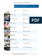 Possessive Adjectives - Adjektivische