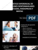 Características Diagnósticas de Lesiones Observadas Radiográficamente