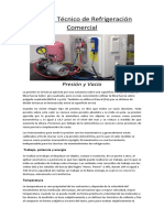 Manual Técnico de Refrigeración Comercial Presion y Vacio