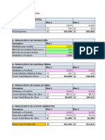 Presupuesto Operativo