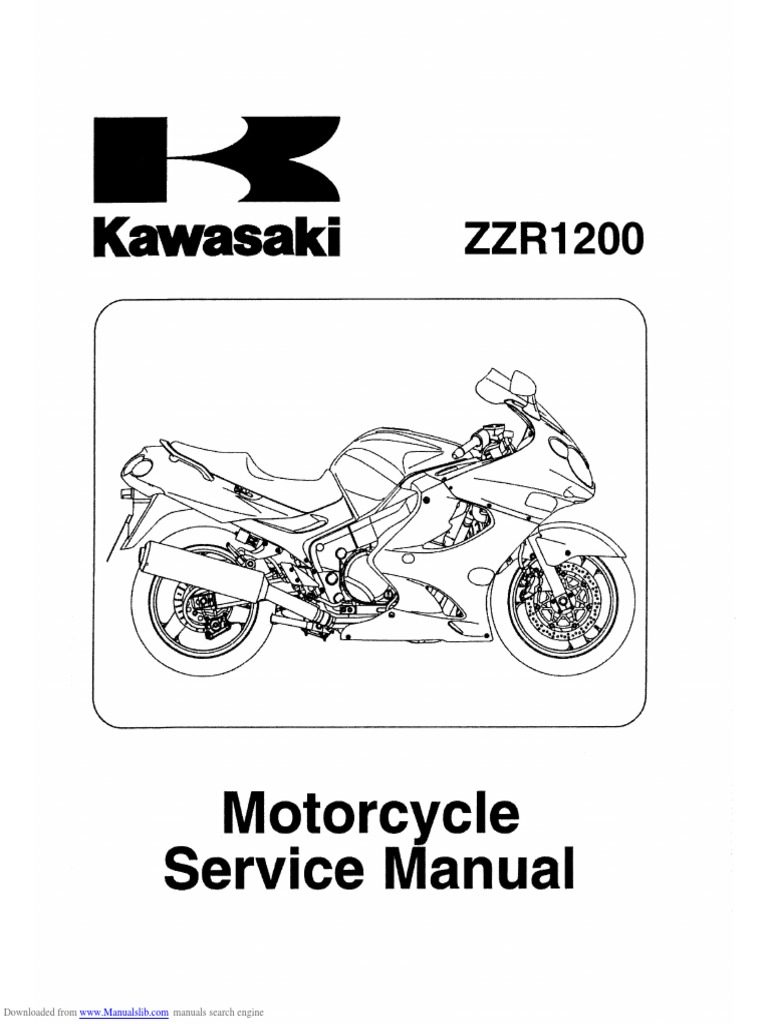 Kawasaki ZZR 1200 Service Manual | PDF | Web Development