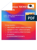 MOSFET as switch lecture application