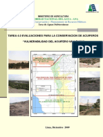 Aass Vulnerabilidad Del Acuifero Valle de Ica