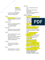 Metaparadigm For Nursing