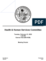 Health and Human Services Committee Meeting Packet