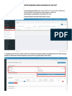 Cara Transfer Barang Gudang ke Outlet