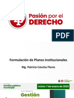 Formulación de Planes Institucionales PDF Gratis