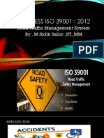 Awarness ISO 39001
