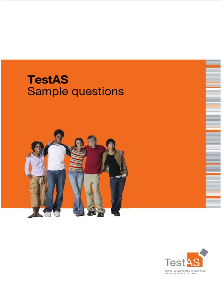 TestAS - Sample Questions - en - 2013 | Download Free PDF | Science ...