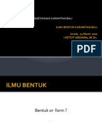 Ilmu Bentuk Karawitan Bali