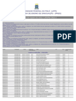 Classificação Geral Da Lista de Espera - Sisu 2022.2 Ufdpa