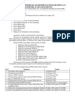 Surat Pemberitahuan PKM - Mahasiswa