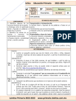 Febrero - 5to Grado EspaÃ Ol (2022-2023)