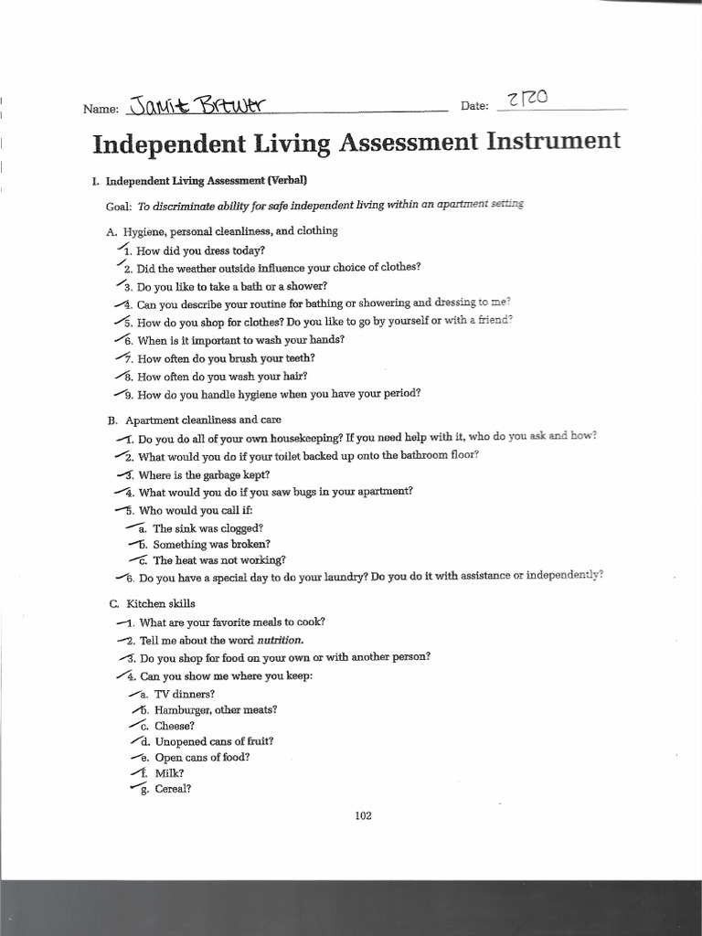 independent-living-assessment-pdf