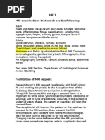 Radiology Request Form - CDR | PDF | Radiology | Clinical Medicine