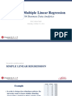 Lecture6 Linear Regressionv2