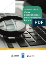 Diagnóstico Sobre As Varas Especializadas em Alternativas Penais No Brasil