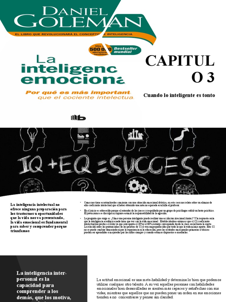 Inteligencia Emocional vs. CI | PDF | Las emociones | Cociente de ...