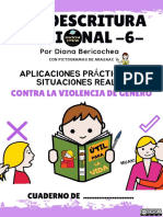 Lectoescritura Funcional 6 Contra La Violencia de Genero