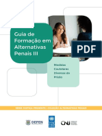 Guia de Formação em Alternativas Penais III